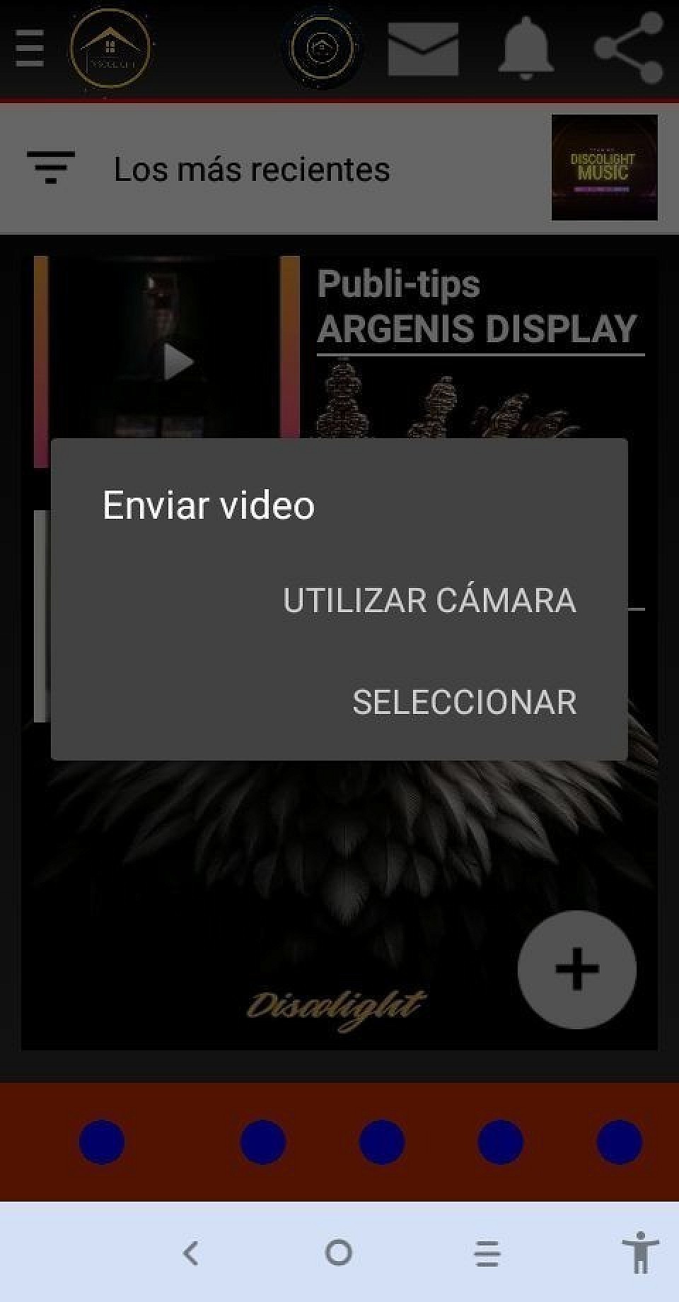 PUBLICAR VIDEOS EN EL BOTON DE LA SECCION VIDEOS TODO PUBLICO: BOTON + ES MUY FACIL CON BUENA CALIDAD DE INTERNET Y DATOS MOVILES